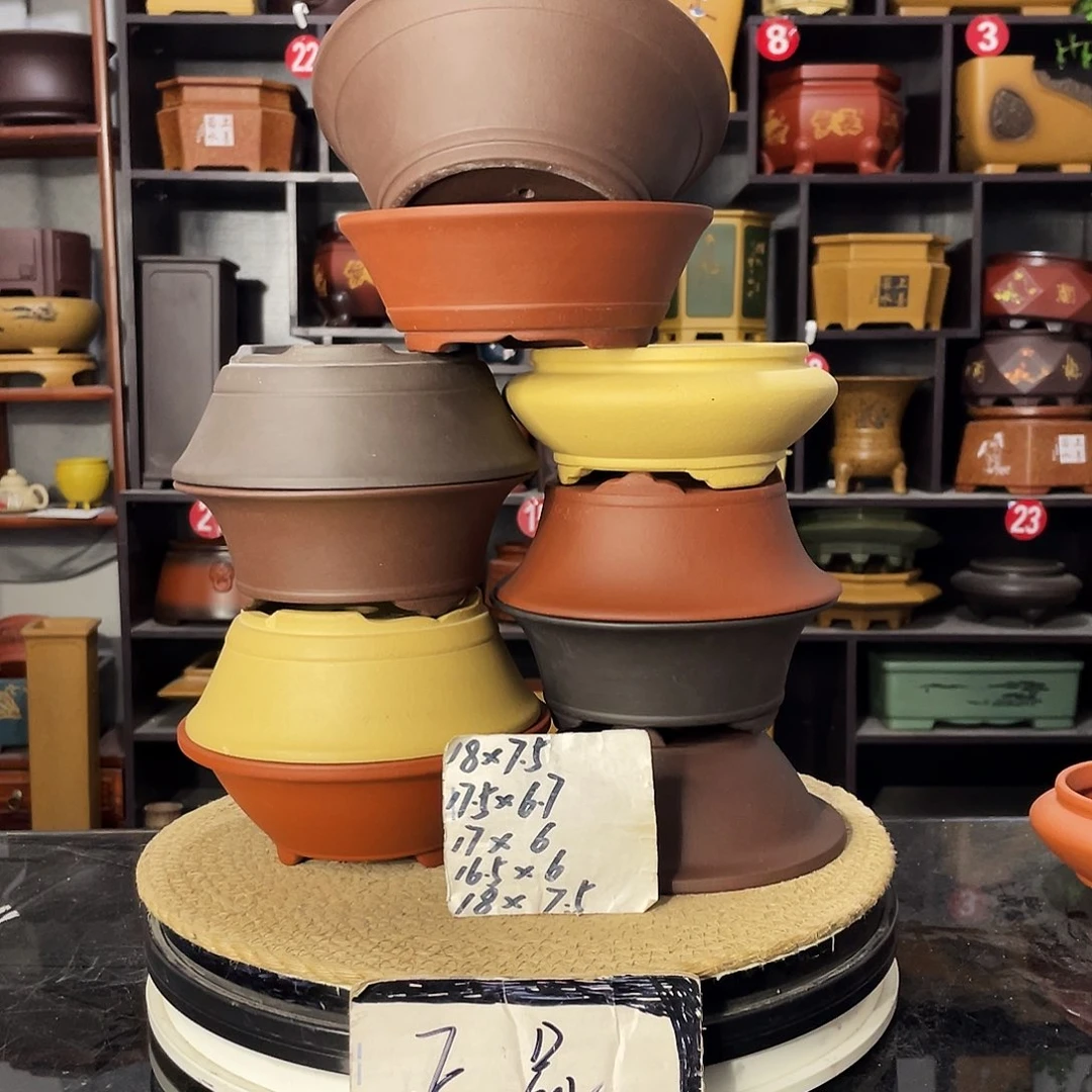 D-盆尚好紫砂花盆