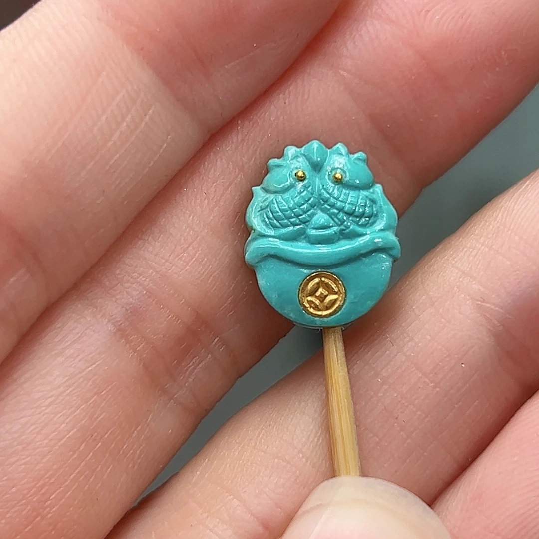 绿松石珠宝奇石未镶嵌