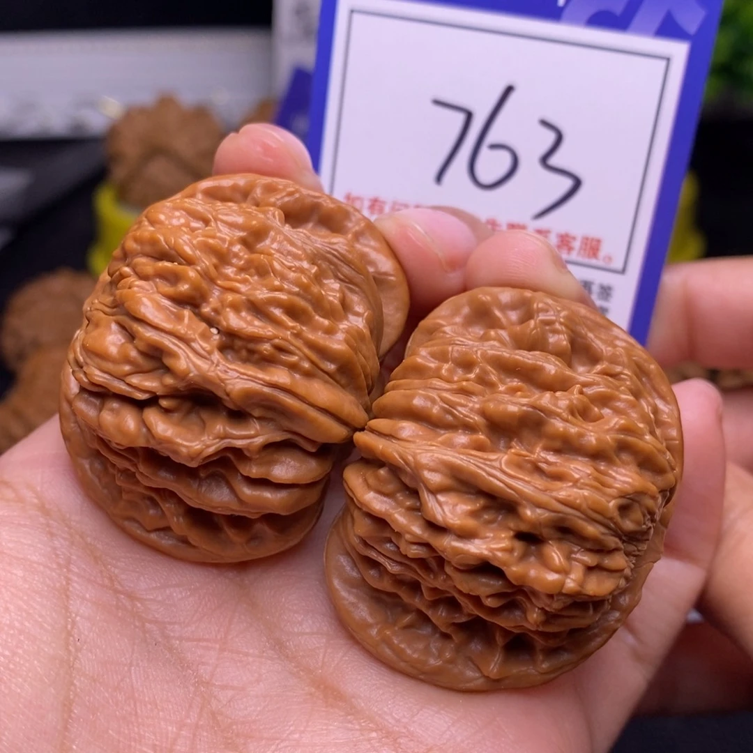文玩核桃把件44四座楼763