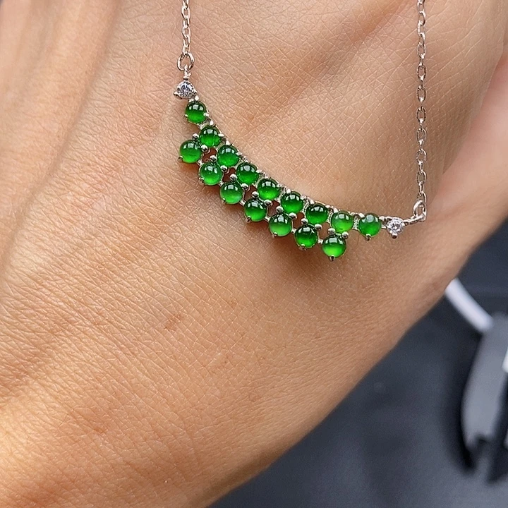 翡翠未镶嵌颈饰缅甸翡翠