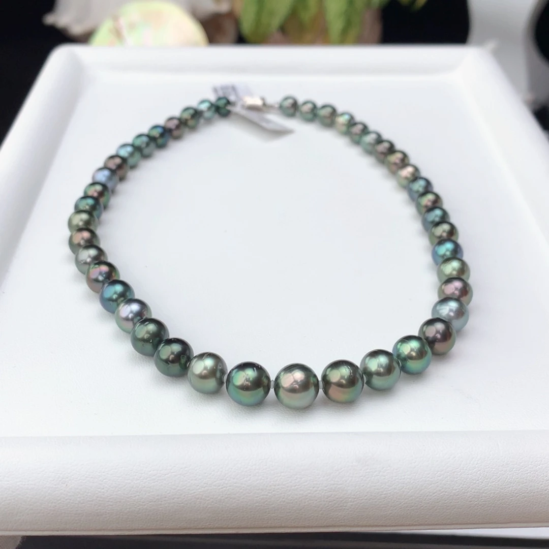 海水珍珠颈饰银S925镶嵌
