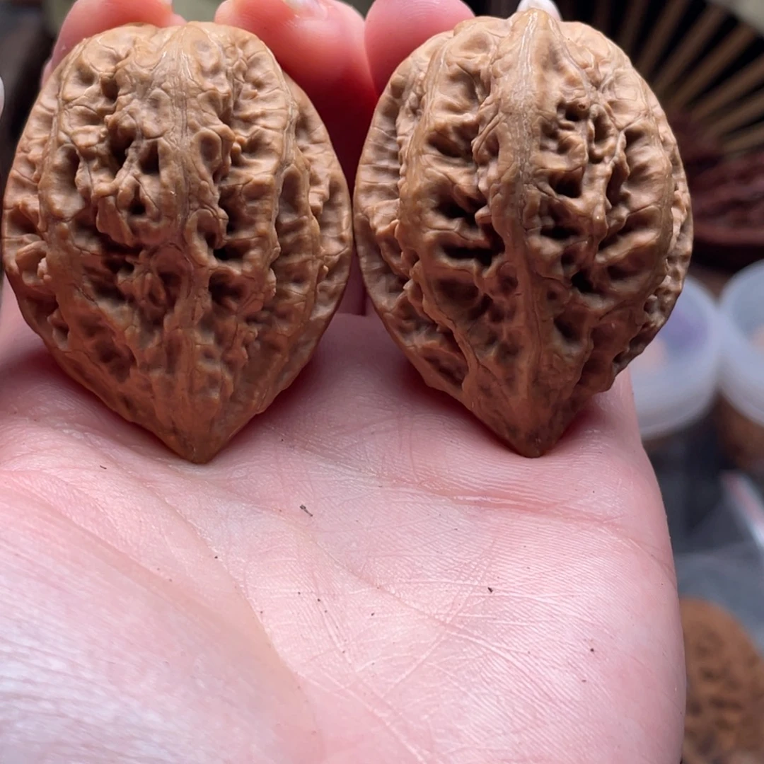 文玩核桃把件楸刀鱼19