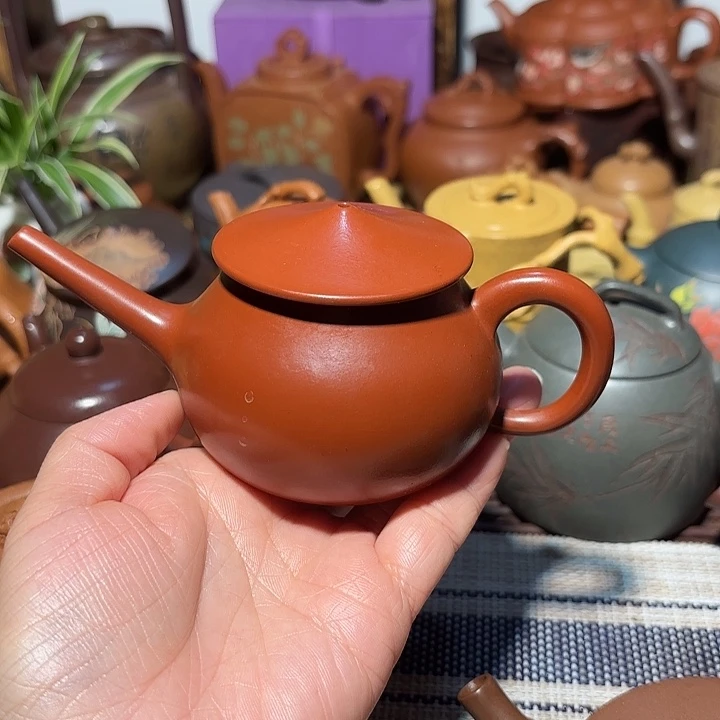 卡***都紫砂茶壶原矿宜兴紫砂瑕疵