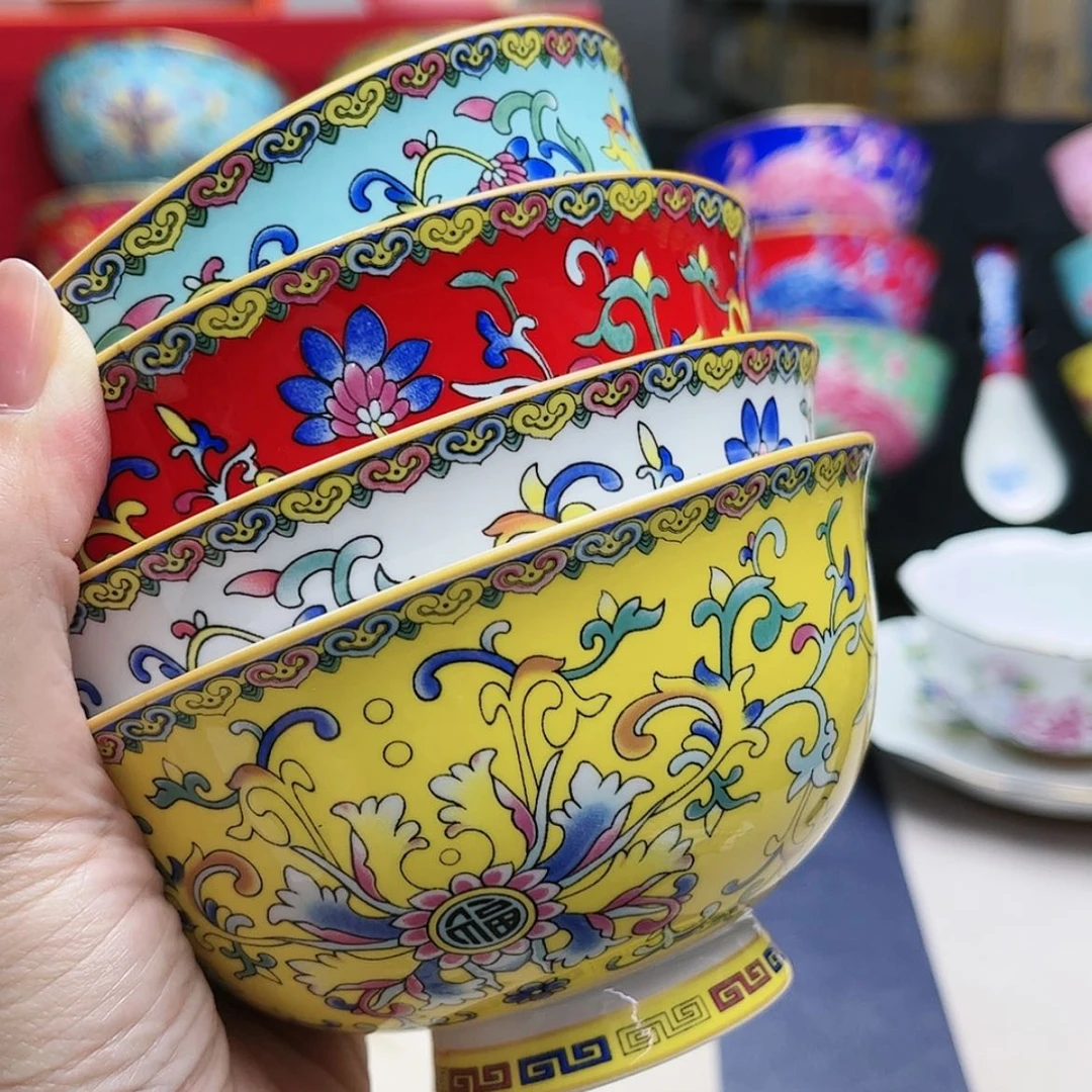 【闪购商品】珐琅4.5寸4个…………