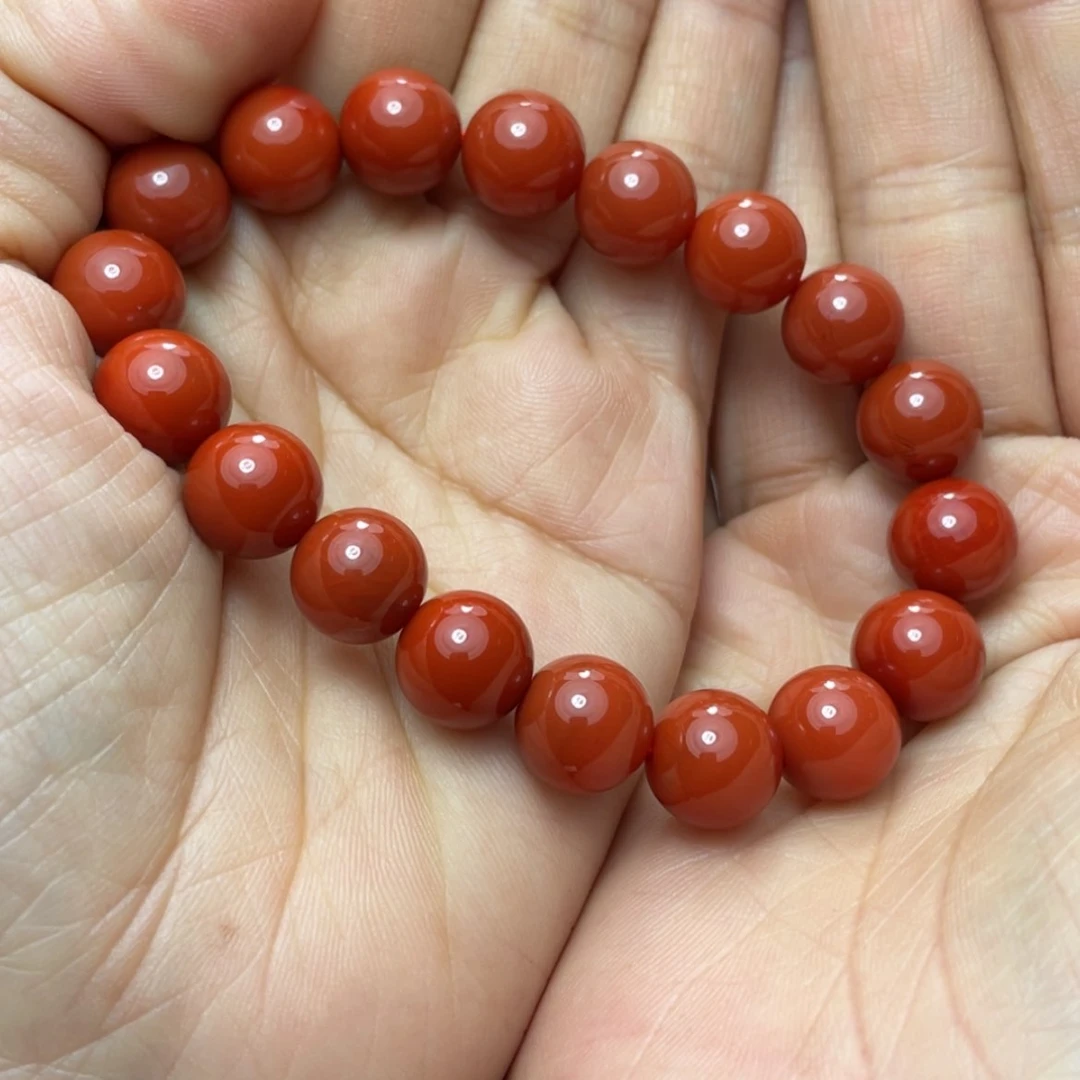 【闪购商品】未镶嵌原矿手串南红玛瑙木* 11