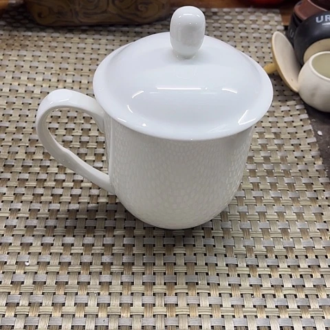 微瑕，不能明火，口径10高10骨瓷500毫升1个