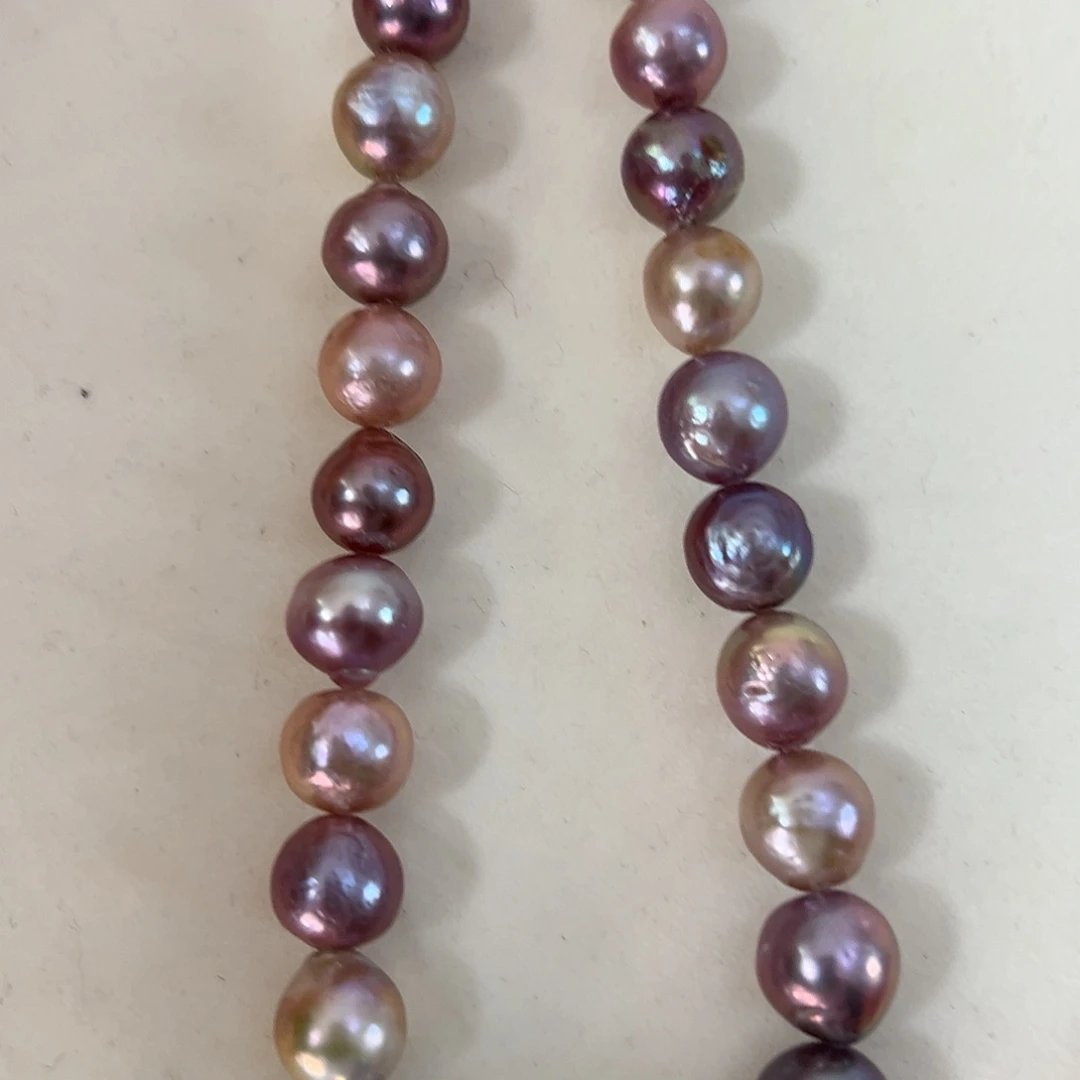 淡水珍珠耳环银S925镶嵌