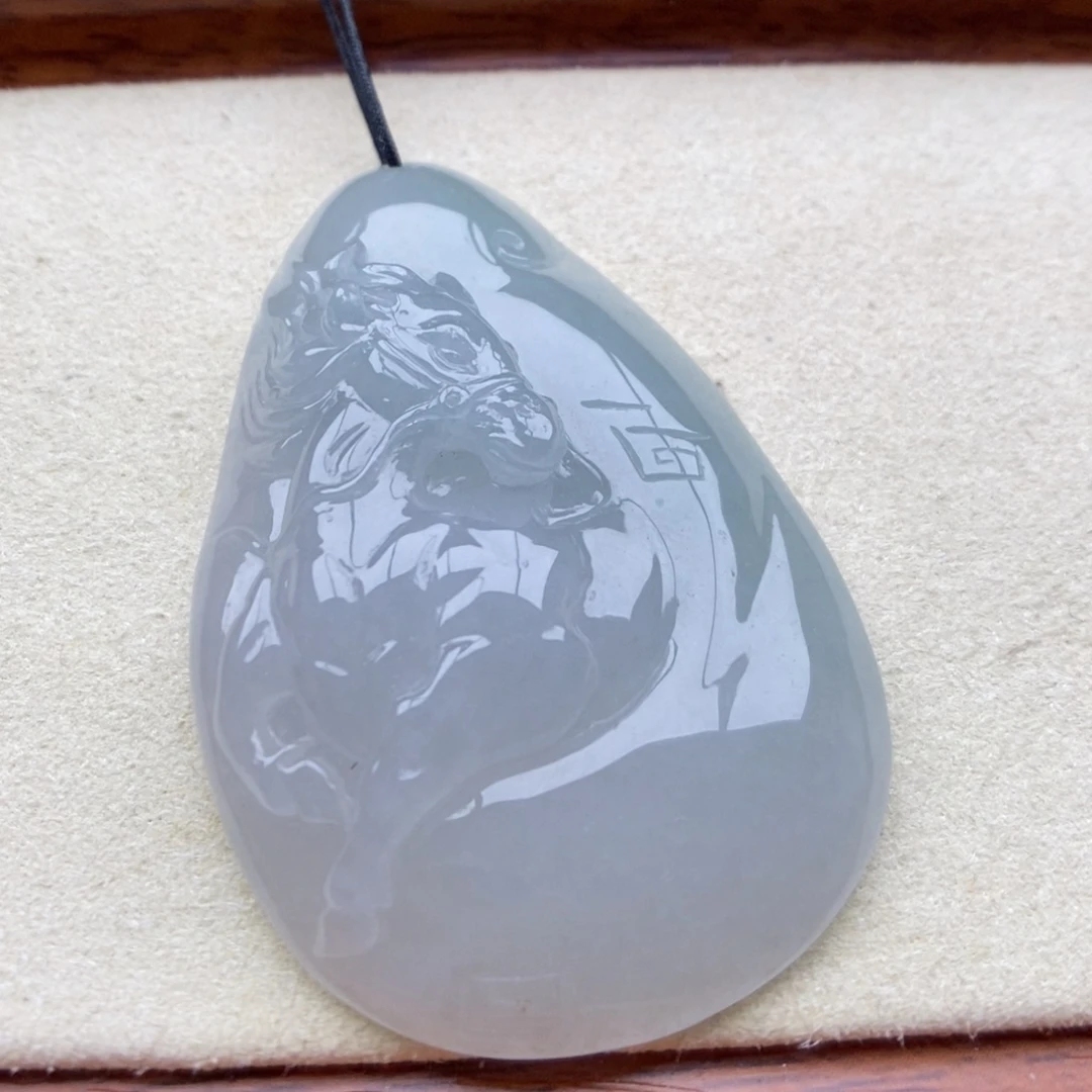 翡翠未镶嵌颈饰吊坠14