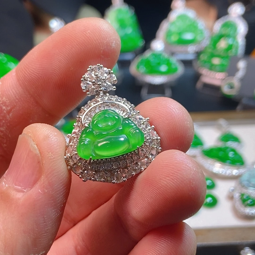 翡翠未镶嵌吊坠(不含链)542吊坠