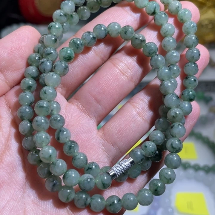 翡翠未镶嵌颈饰天然翡翠a货