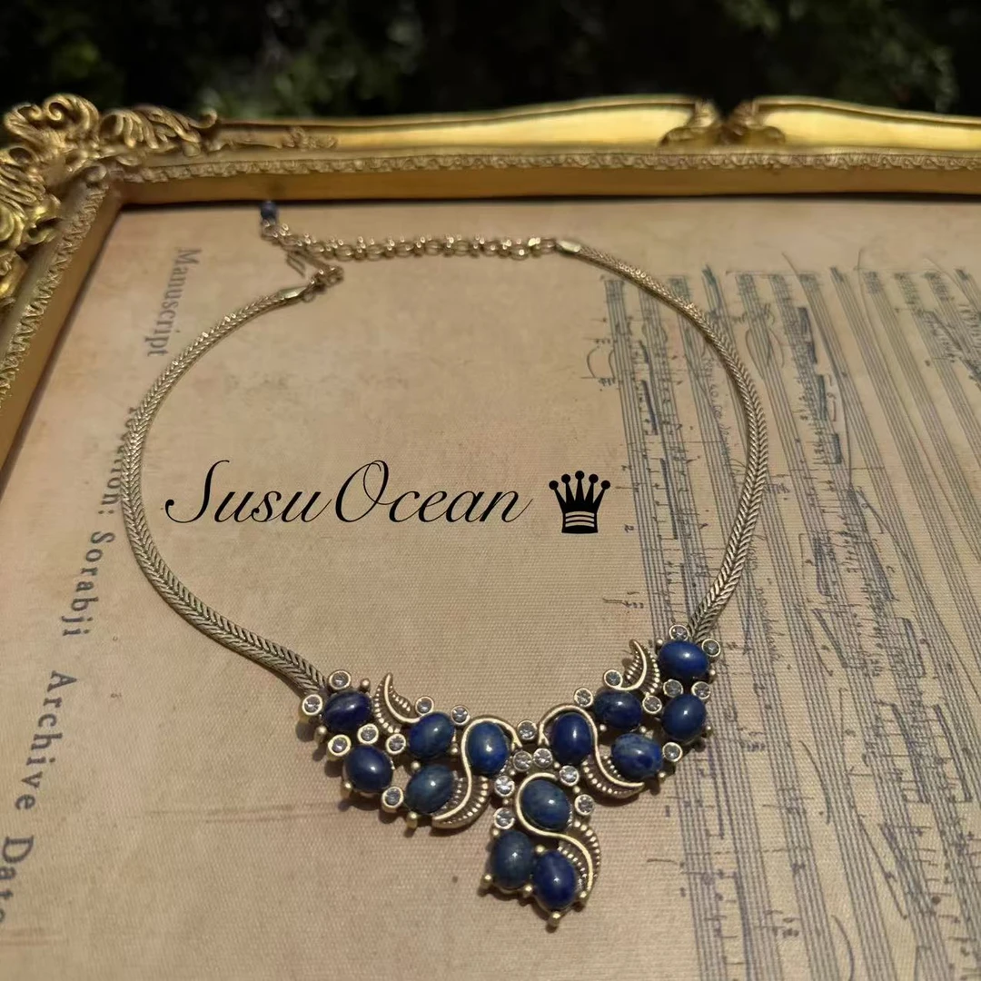 铜合金仿水晶项链 【1252】SusuOcean经典珍藏