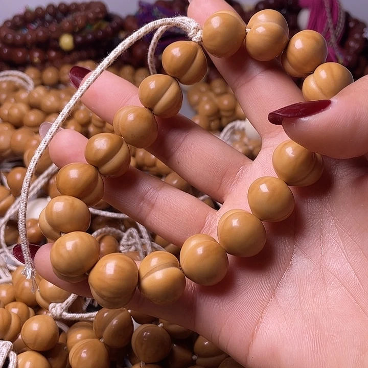 *****手串猴头核桃16尺寸镜面柯基屁桃手持全品无暇