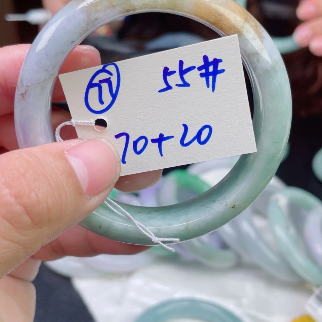 翡翠未镶嵌手镯77