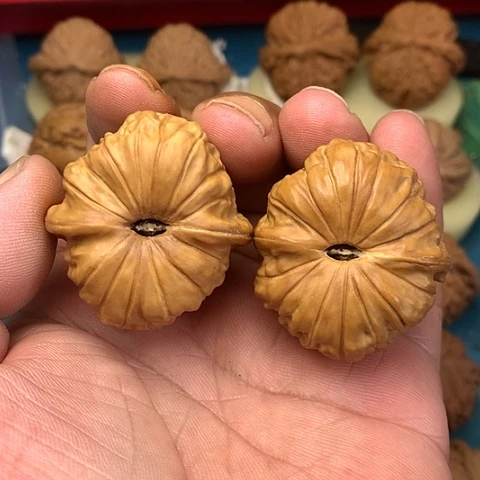 文玩核桃把件38尺南瓜
