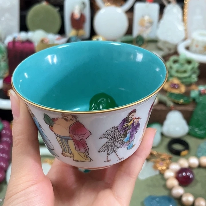 珊***娘瓷片我是真的喜欢这个风格