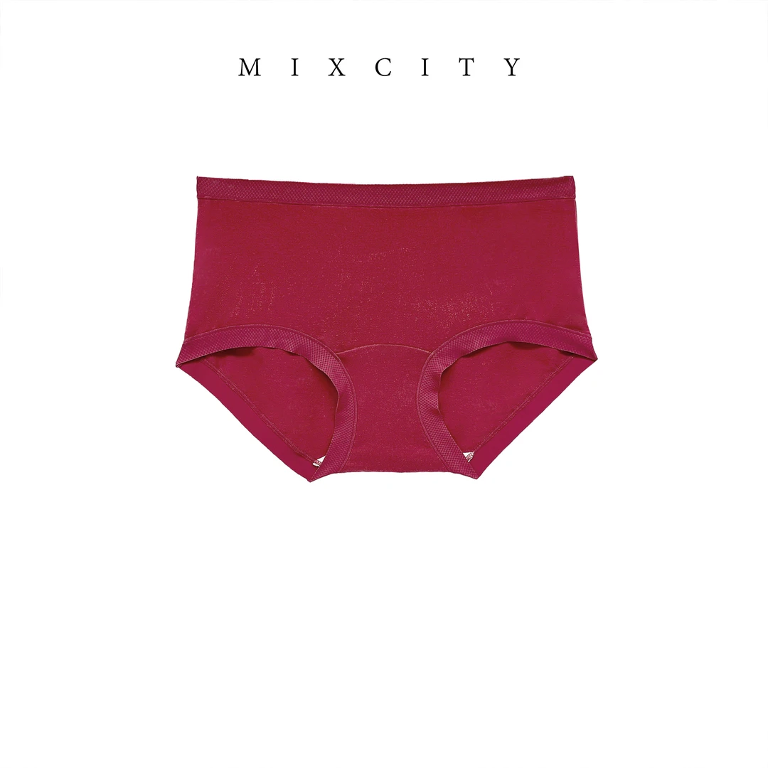 【MIXCITY亚楠家】黑科技发热纤维双面磨毛内裤五条装9331