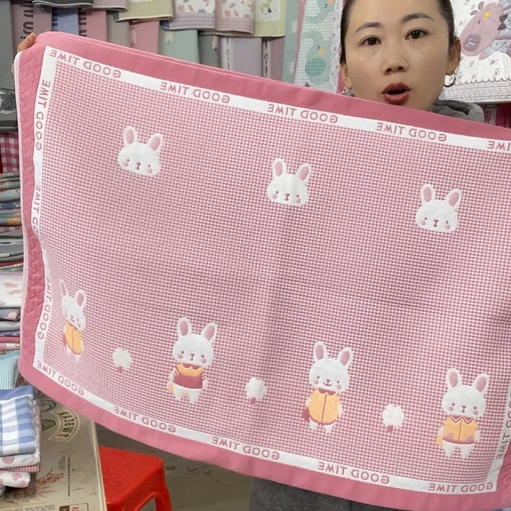 棉特价促销粉色小兔子