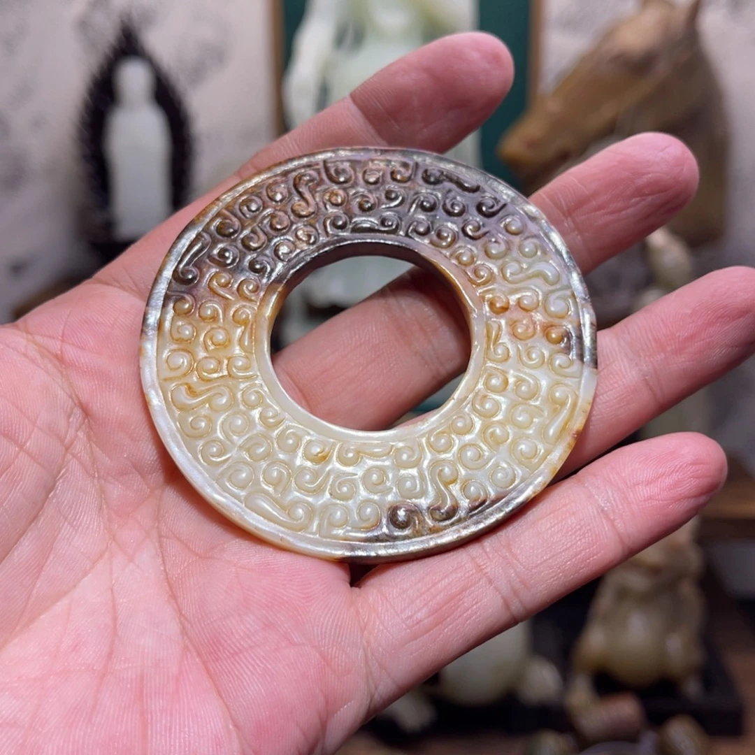 驻***司和田玉未镶嵌挂件