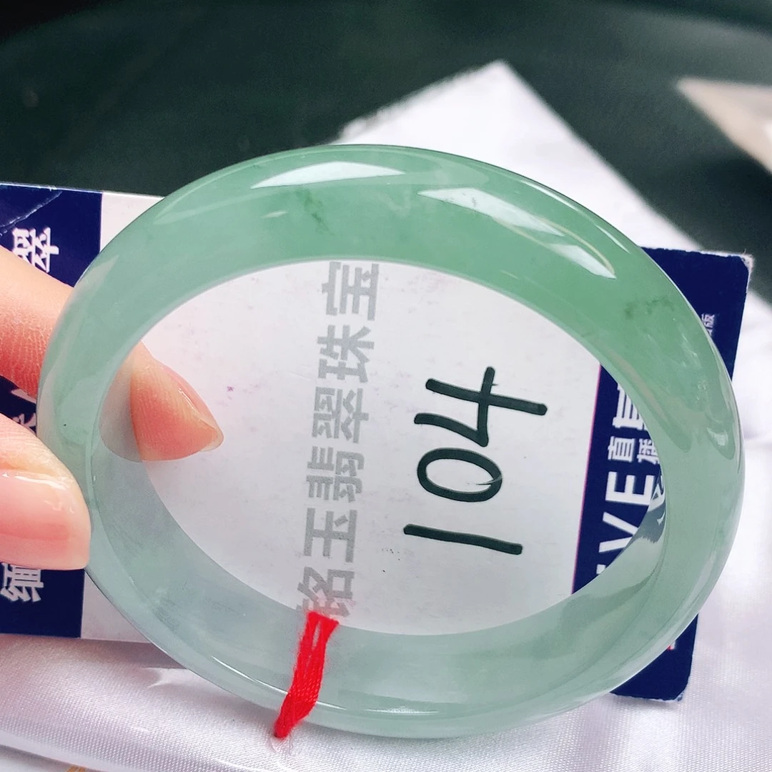 翡翠未镶嵌手镯缅甸天然a货翡翠手镯
