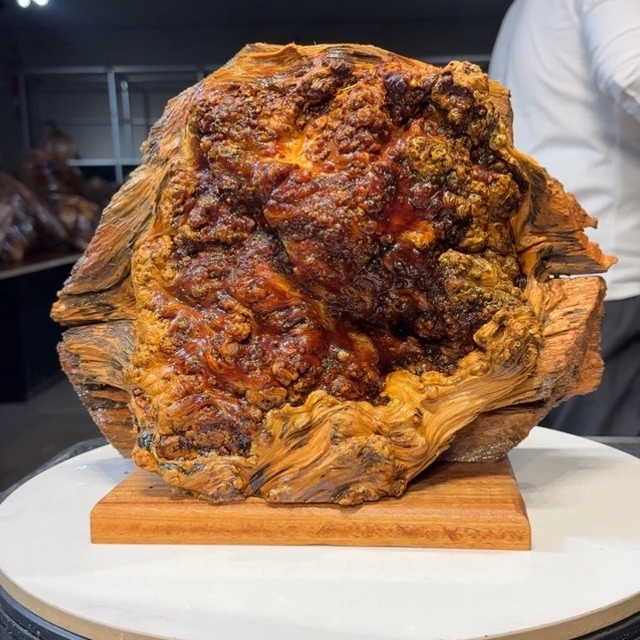 木再***-王一刀琥珀木59