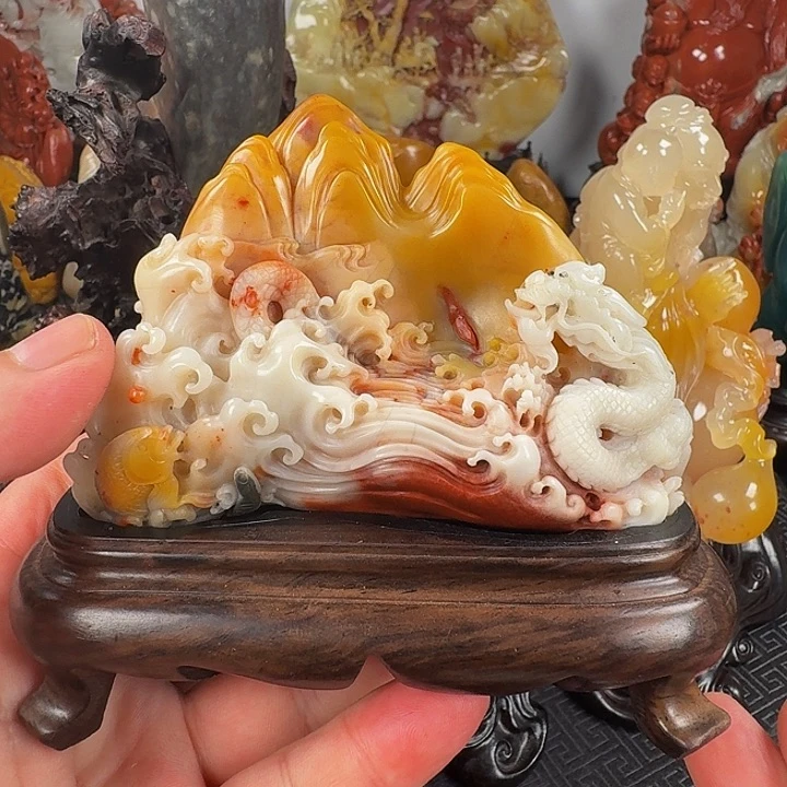 寿山石寿山石旗降