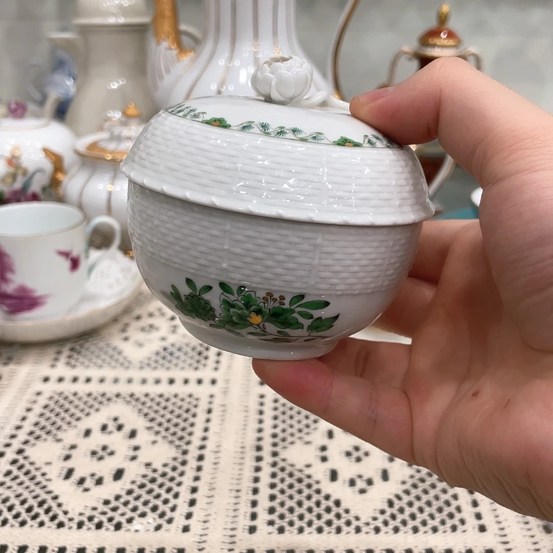 摆件中古一等糖罐
