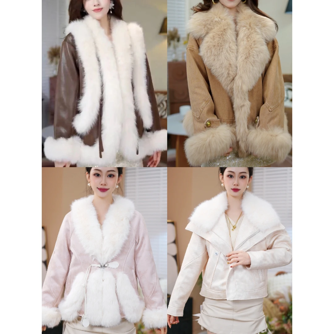 清仓草草【800-832】草草孤品捡漏2025爆款毛毛外套设计感