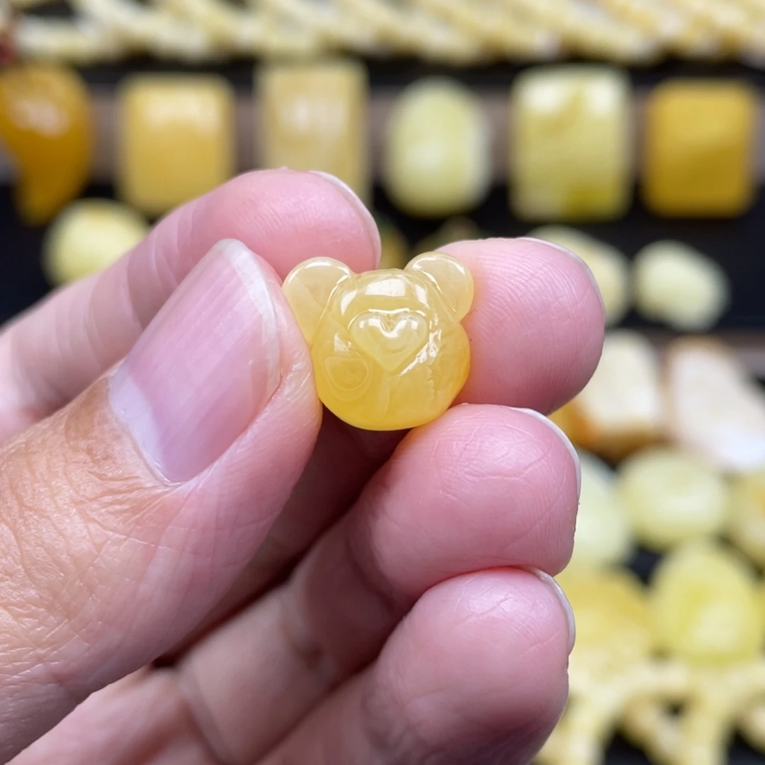 琥珀未镶嵌裸石琥珀蜜蜡