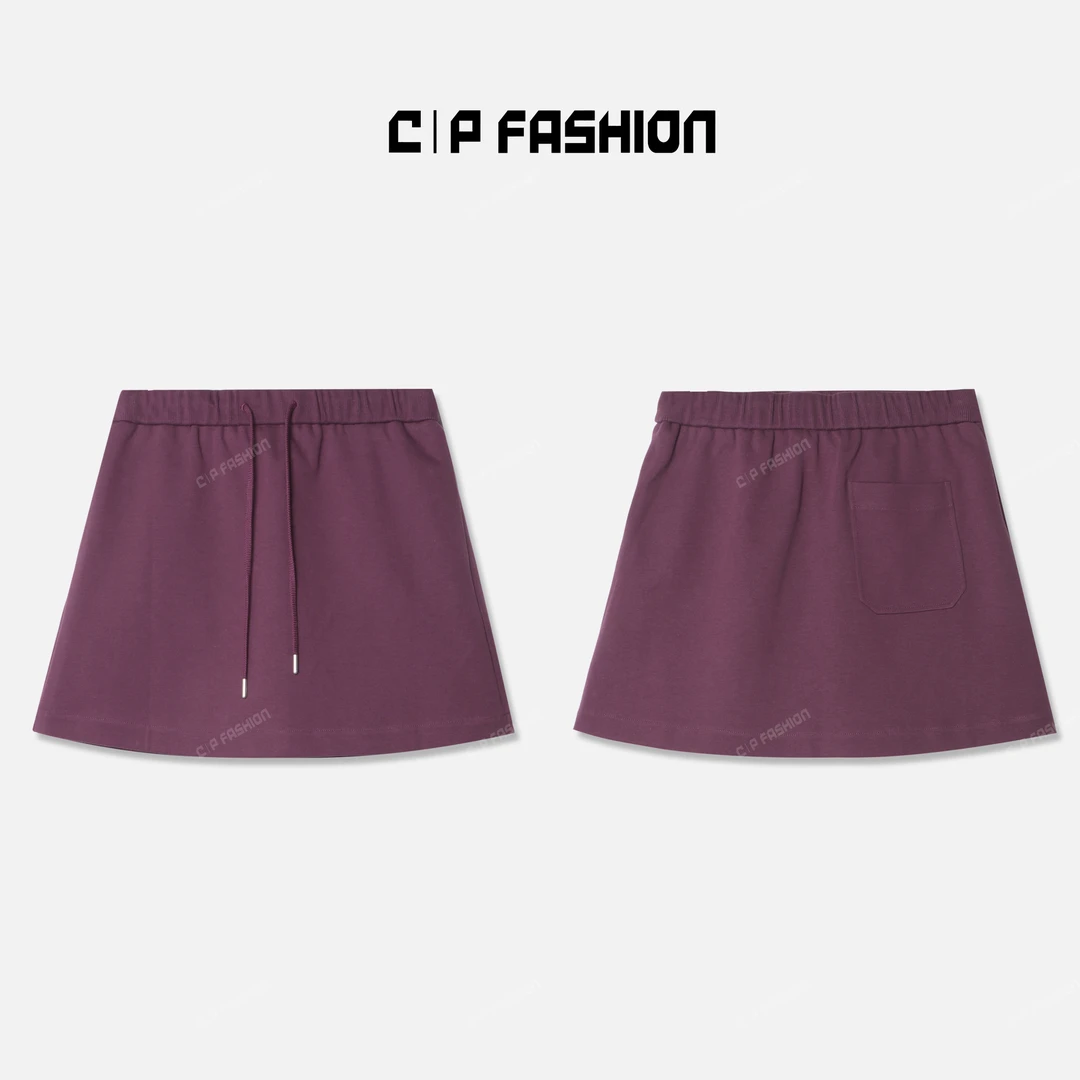 Chlisdinacoco丨“天雨流芳”休闲运动短裙J01745DQ243