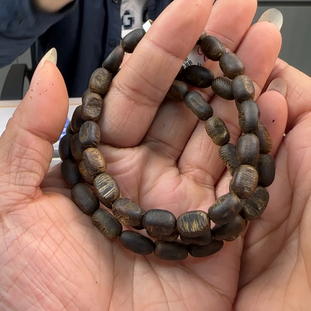 手串沉香多样性发1条沉水瘤疤紫棋高货07