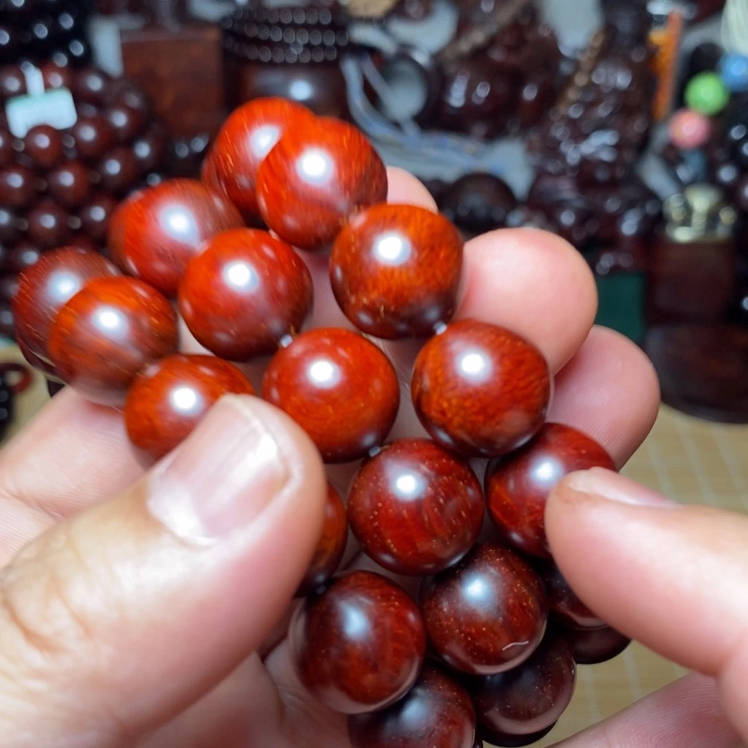 小叶紫檀手串/手链多样性发其一小叶紫檀1.5