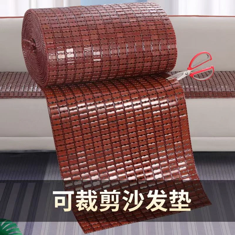 夏季麻将凉席沙发垫麻将竹块坐垫客厅沙发凉席垫车载冰垫货车凉席