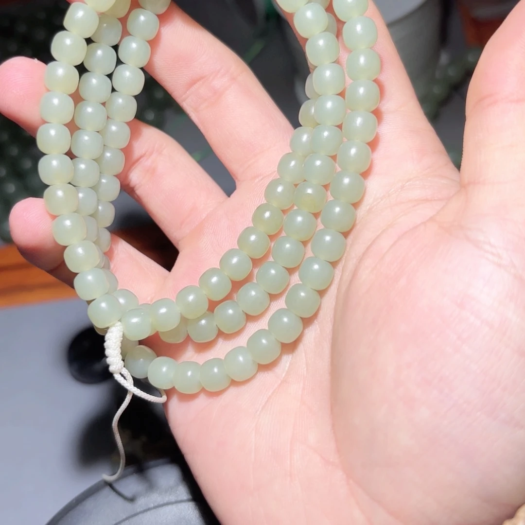 和田玉手链未镶嵌