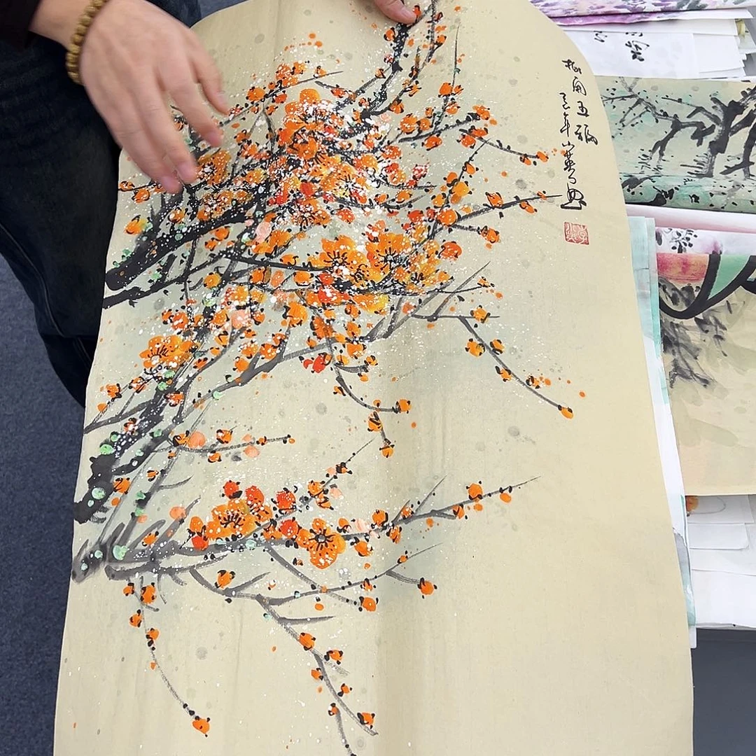 国画纯手绘作品欣赏