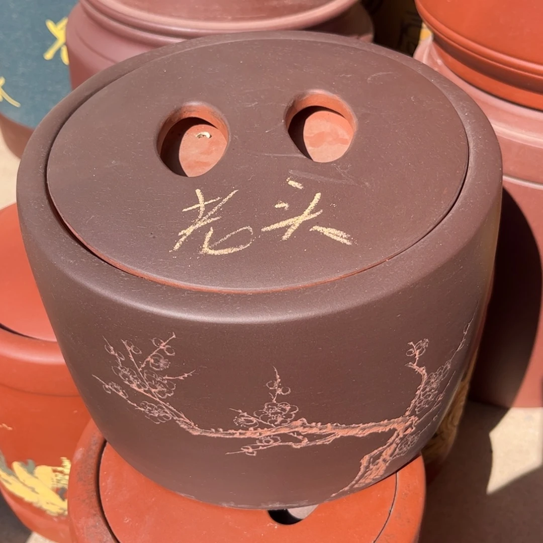 *****紫砂茶叶罐微瑕不退不换