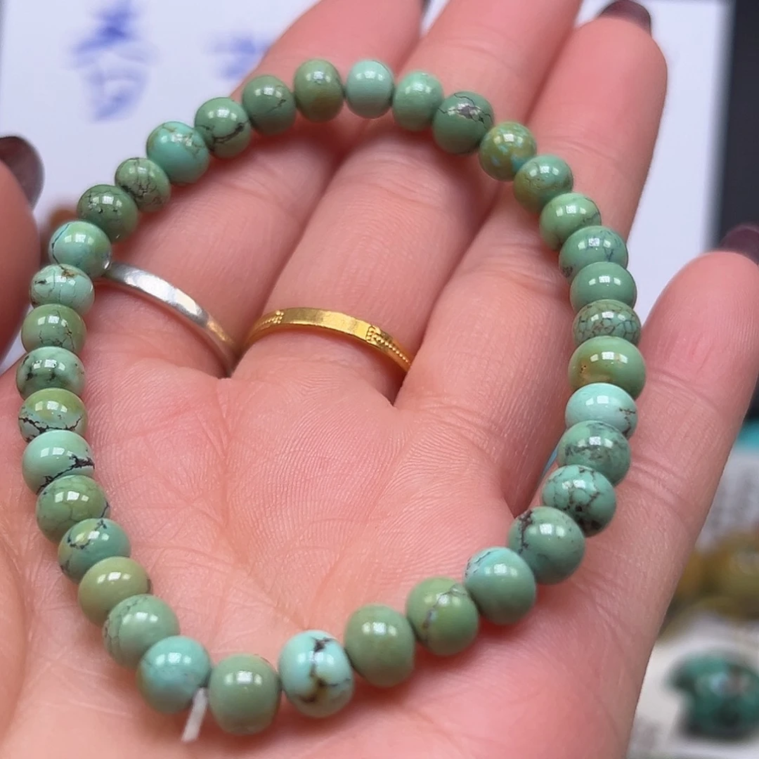 绿松石珠宝半成品未镶嵌