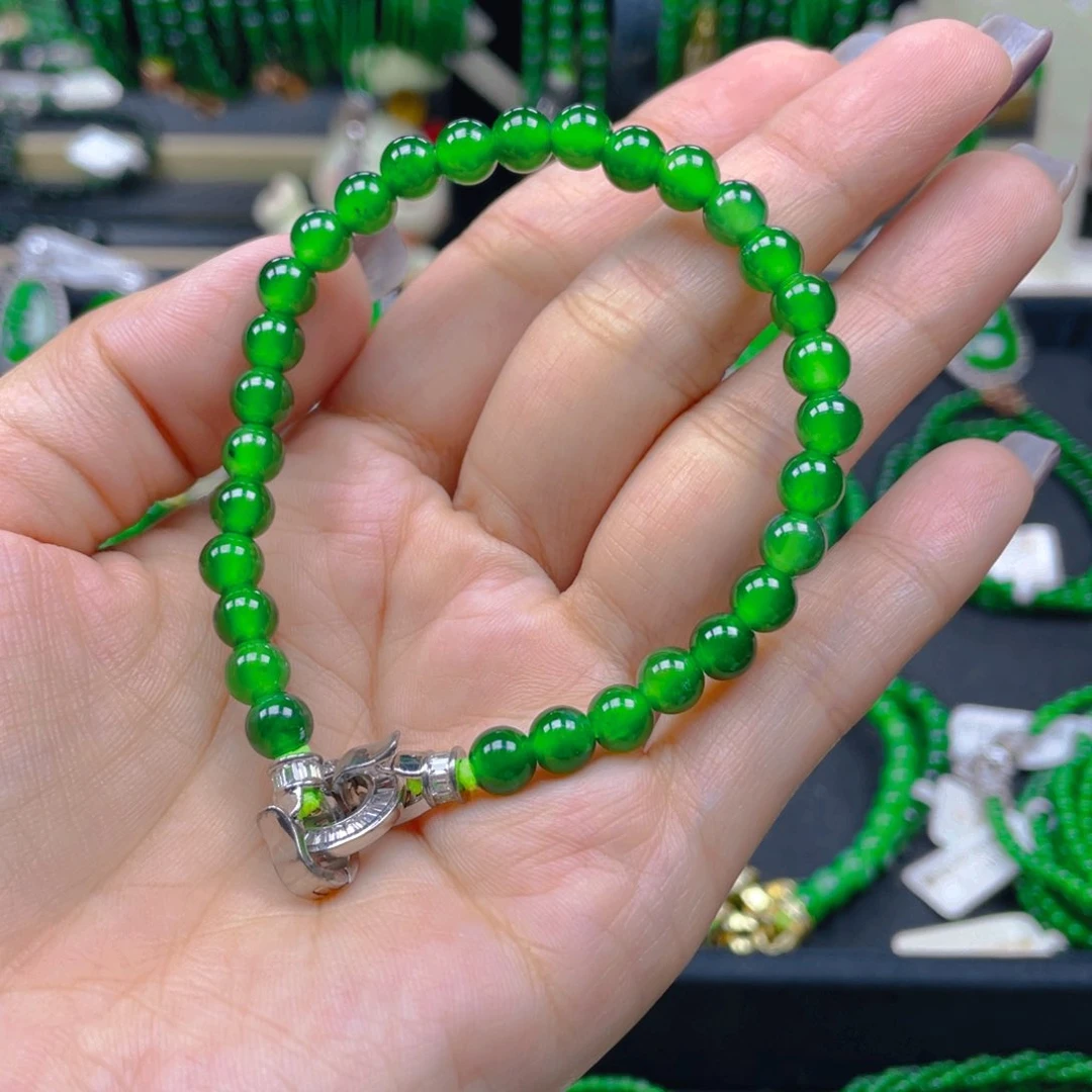 未镶嵌手链翡翠高货手链6