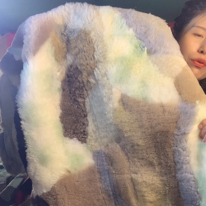 田***妈羊毛羊皮毛一体A696瑕疵品