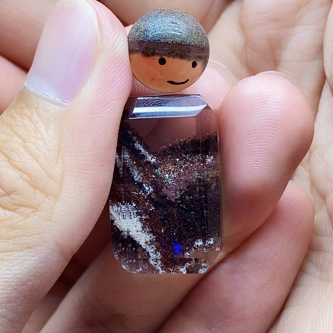 水晶珠宝半成品未镶嵌摆件