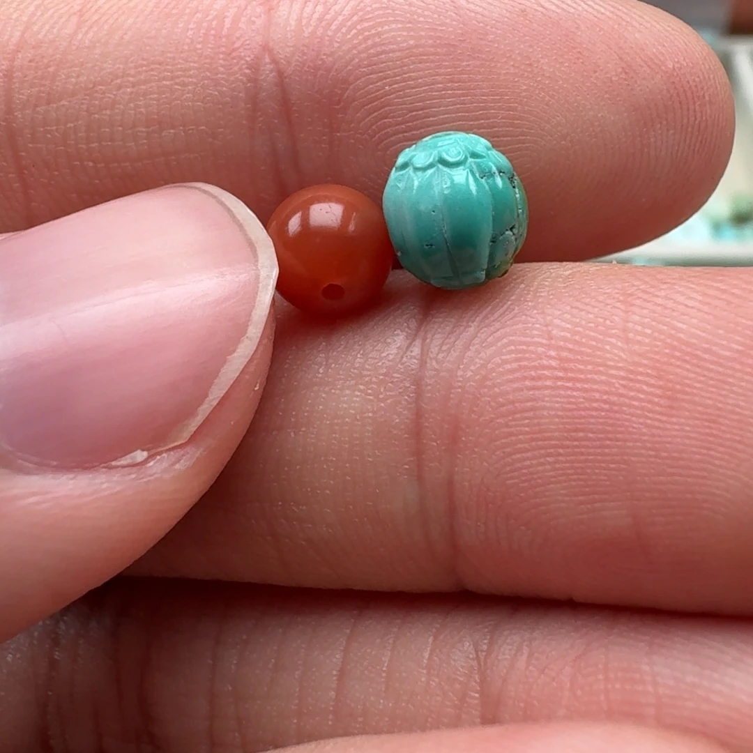 南红玛瑙未镶嵌珠宝半成品