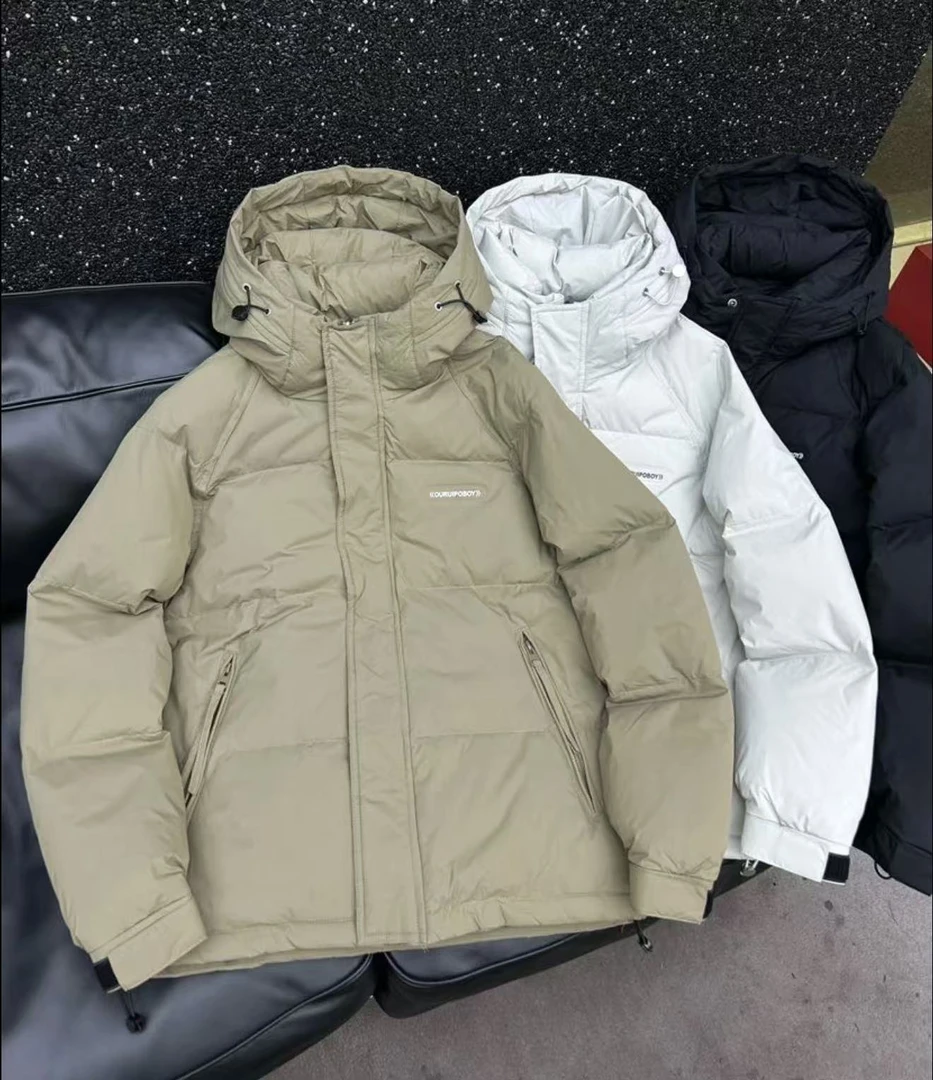 24383#冬季新款潮流韩版时尚保暖加厚外套（无水洗标）