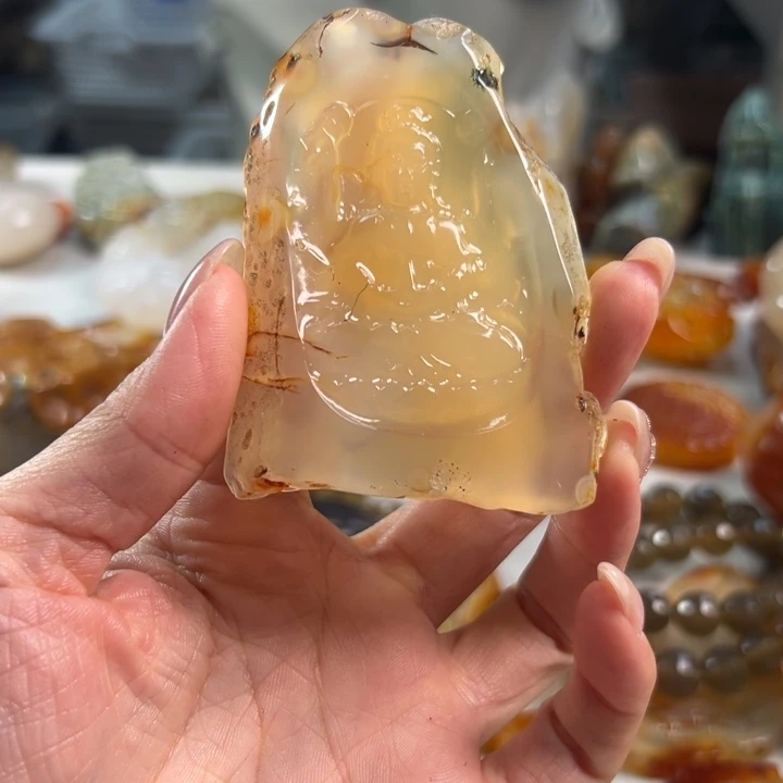 玛瑙/玉髓吊坠(不含链)未镶嵌