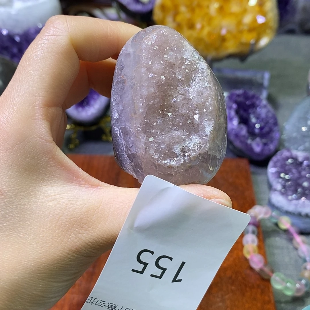 紫晶未镶嵌珠宝半成品