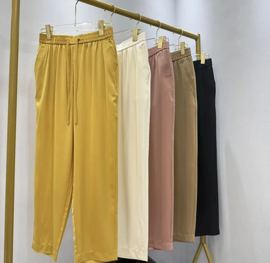 晶JING夏季舒适滑滑空调裤