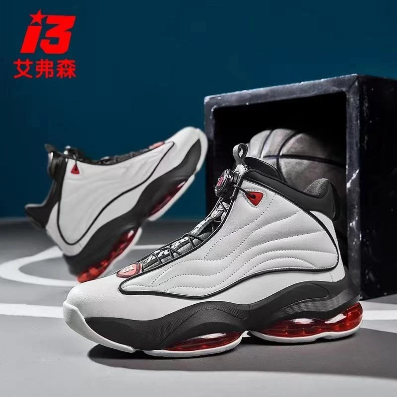 Iverson/艾弗森2023年春秋新款实战高筒篮球鞋跑步休闲运动鞋棉鞋