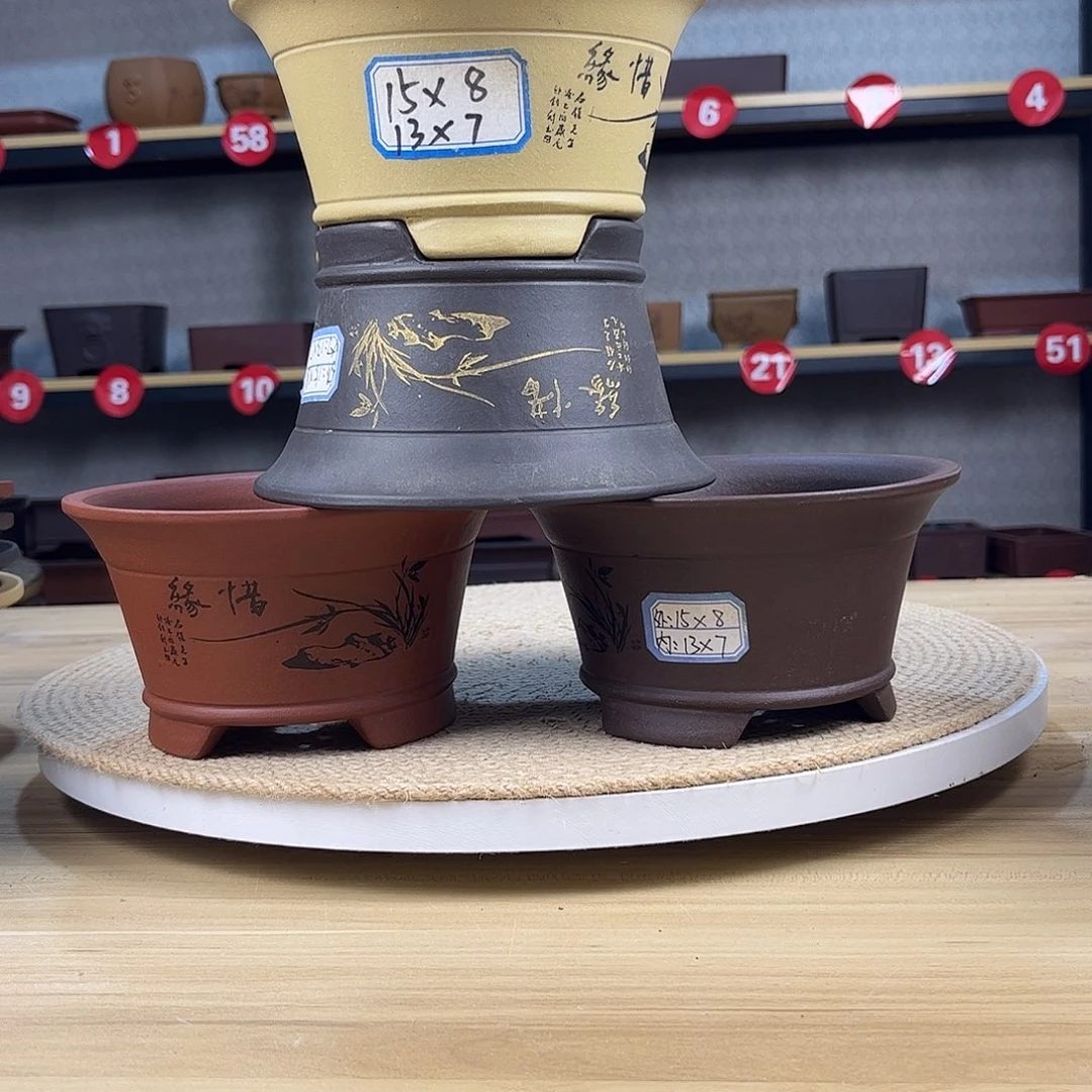 花盆紫砂紫砂花盆