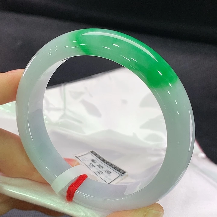 翡翠手镯未镶嵌正圈58-59