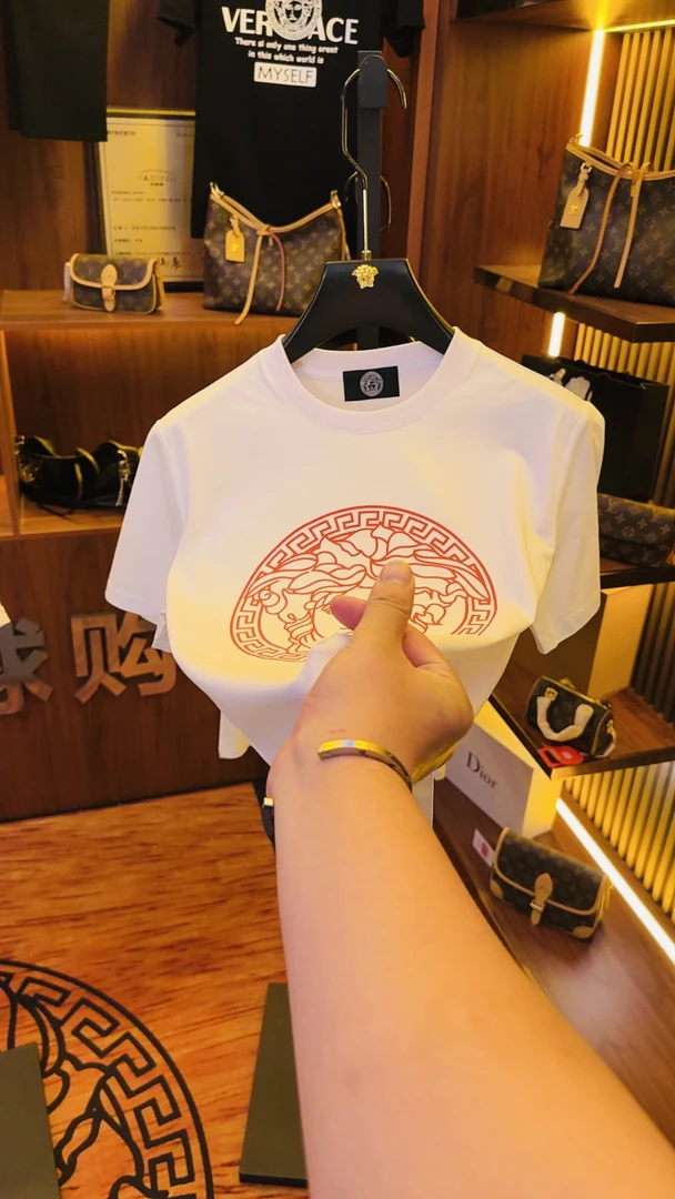 新-V-CE-【HONG联名】重工明星网红同款经典百搭圆领半袖--