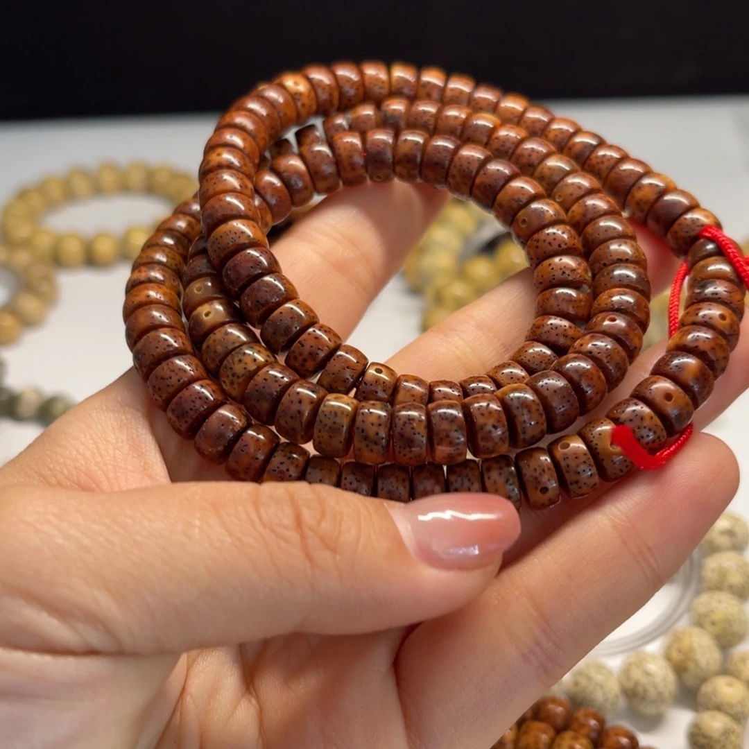 星月菩提吊坠9×5药片深色系