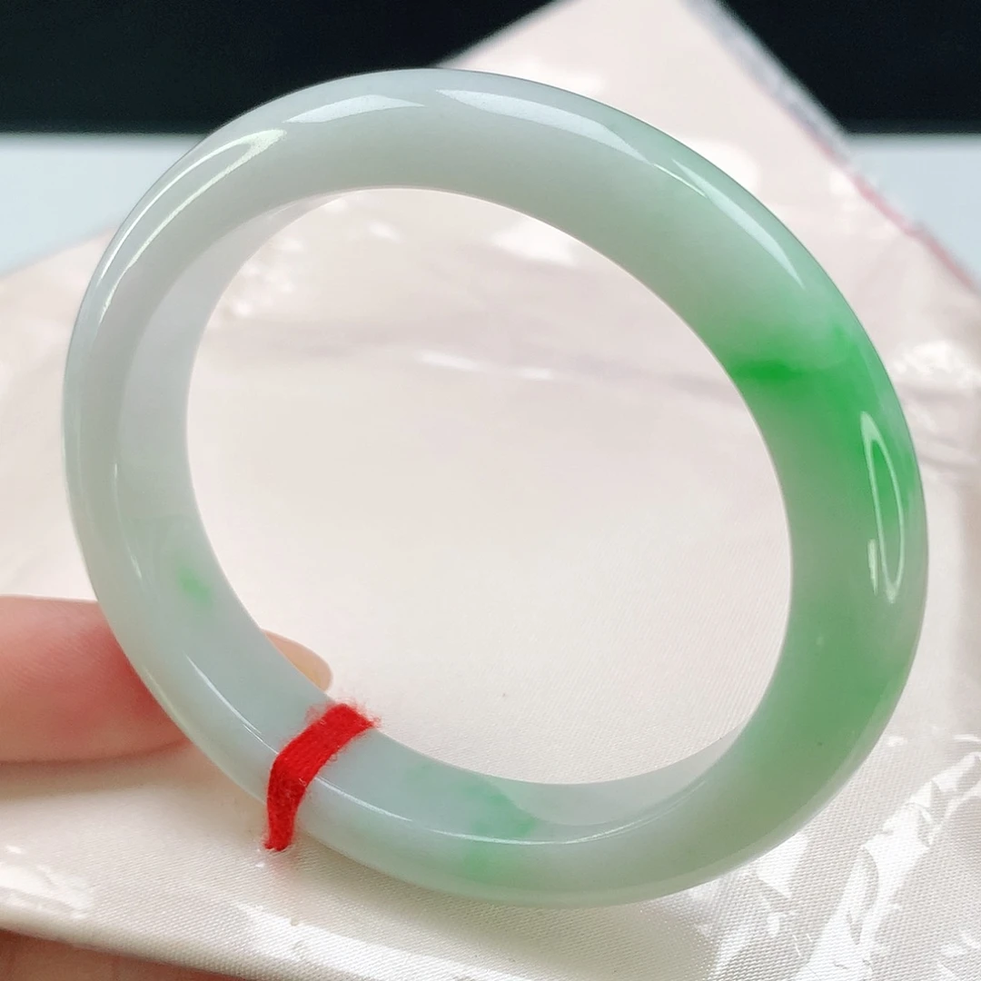 未镶嵌手镯翡翠53贵妃镯